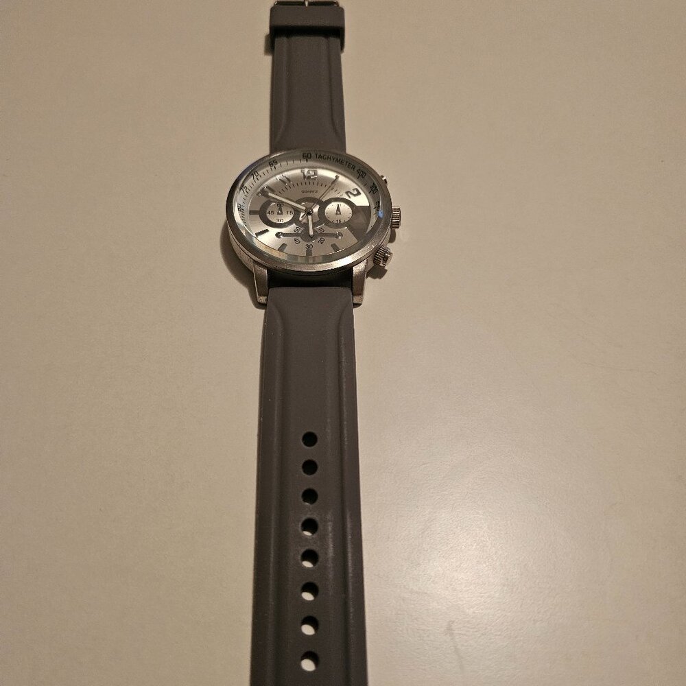 Gray Quartz Watch